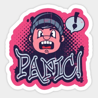 Panic! Sticker